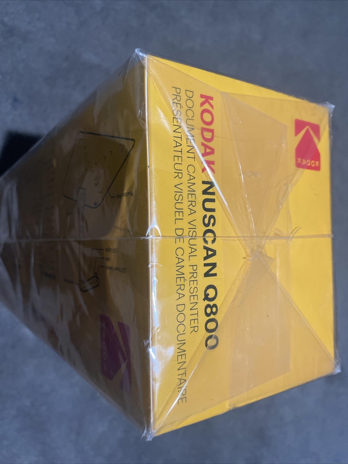 Kodak Nuscan Q800 Document Camera Visual Presenter Large A3 Scanning New Sealed