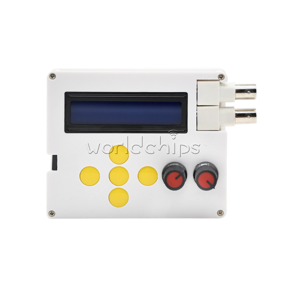 DC4V-10V DDS Function Signal Generator Square Wave Adjustable 1Hz-500K 1602LCD