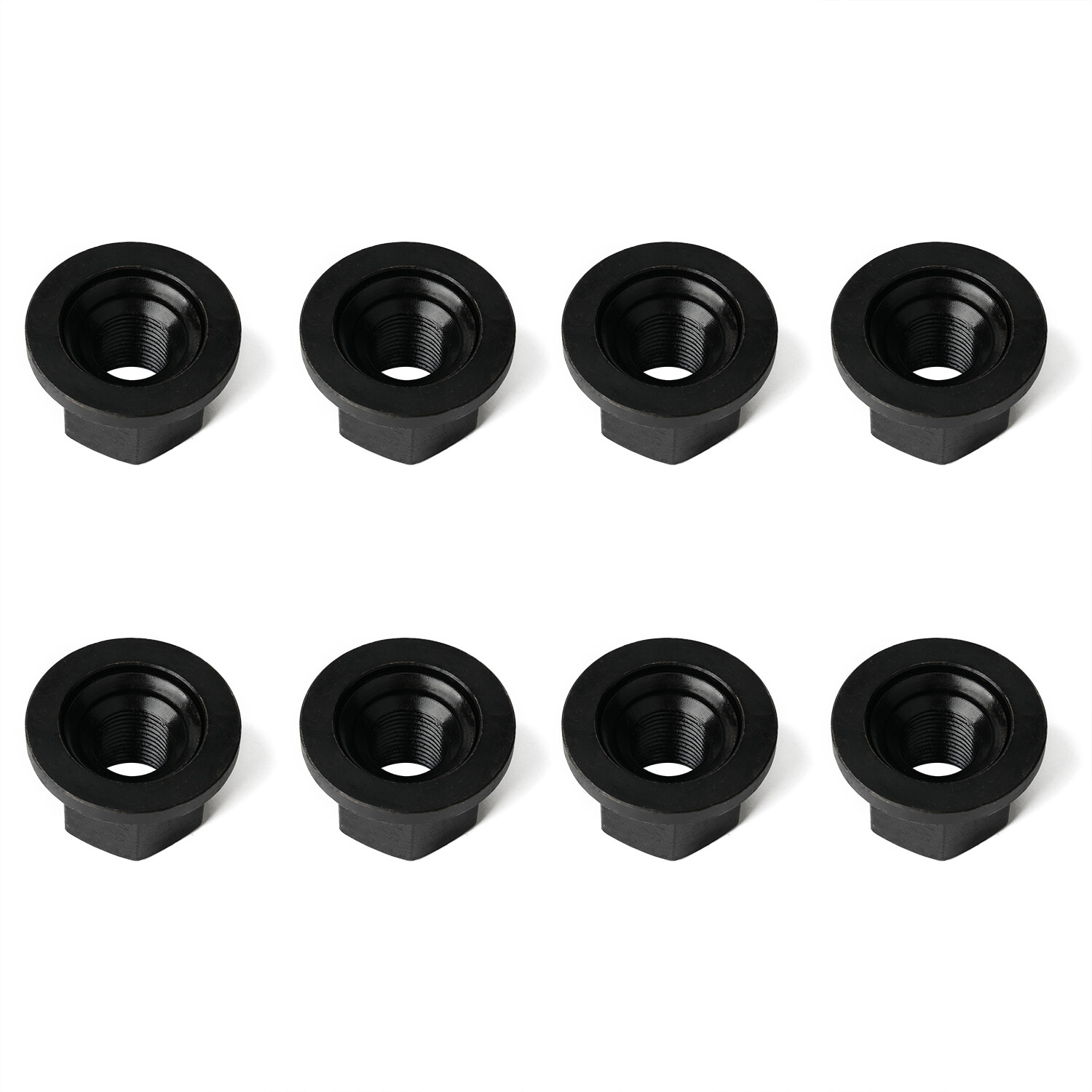 8X 5/8"-18 Swivel Flange Trailer Lug Nut 7K, 8K, 10K, 12K Axles
