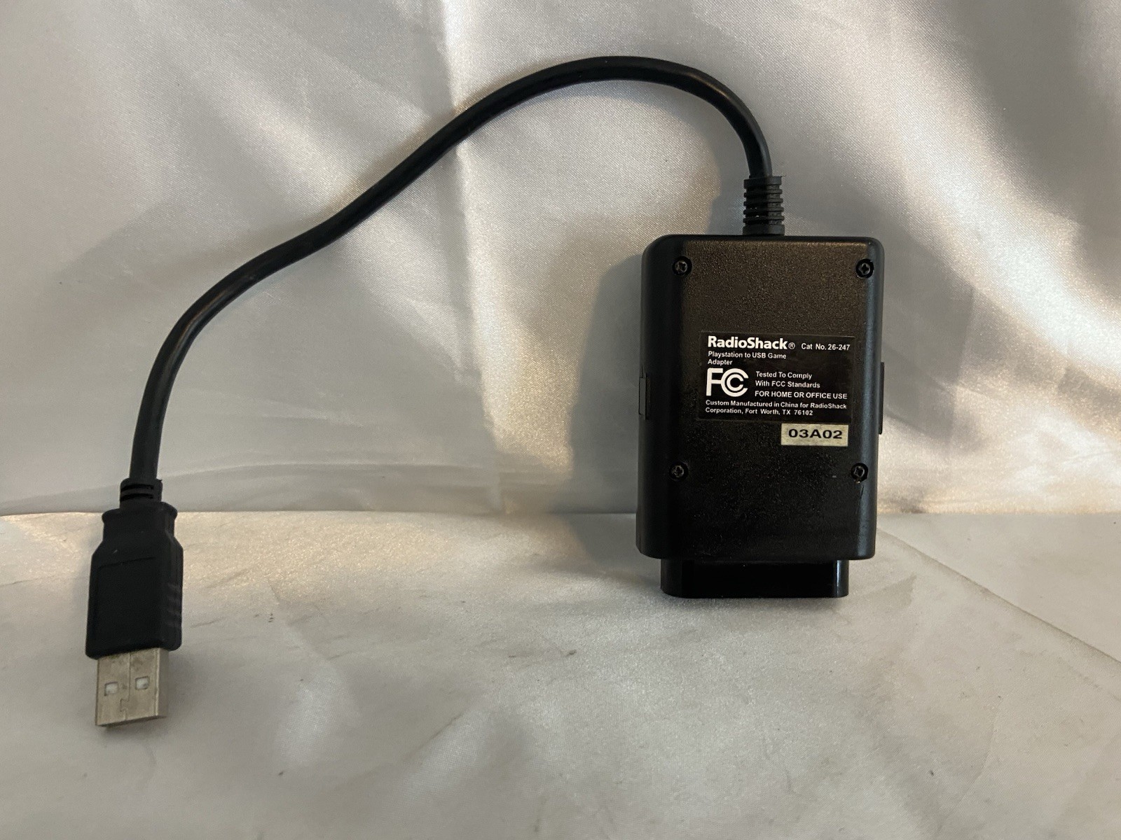 RadioShack PlayStation To USB Game Adapter