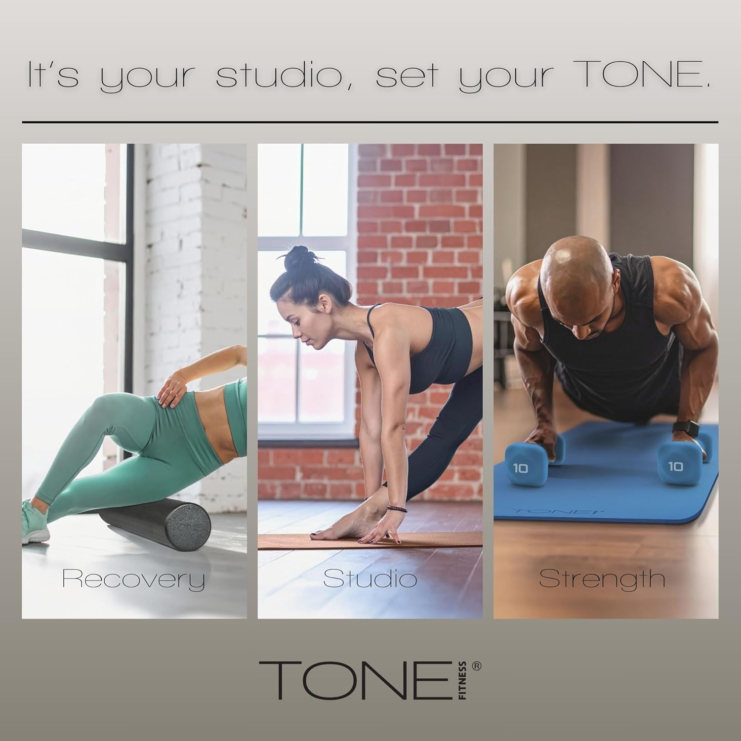 High Density 12-Inch EPP Foam Roller for Deep Tissue Recovery & Flexibility