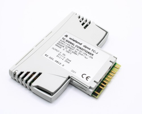 82.021.0812.0 WIELAND TC Signal Conditioner Module 25mA 24V 8202108120