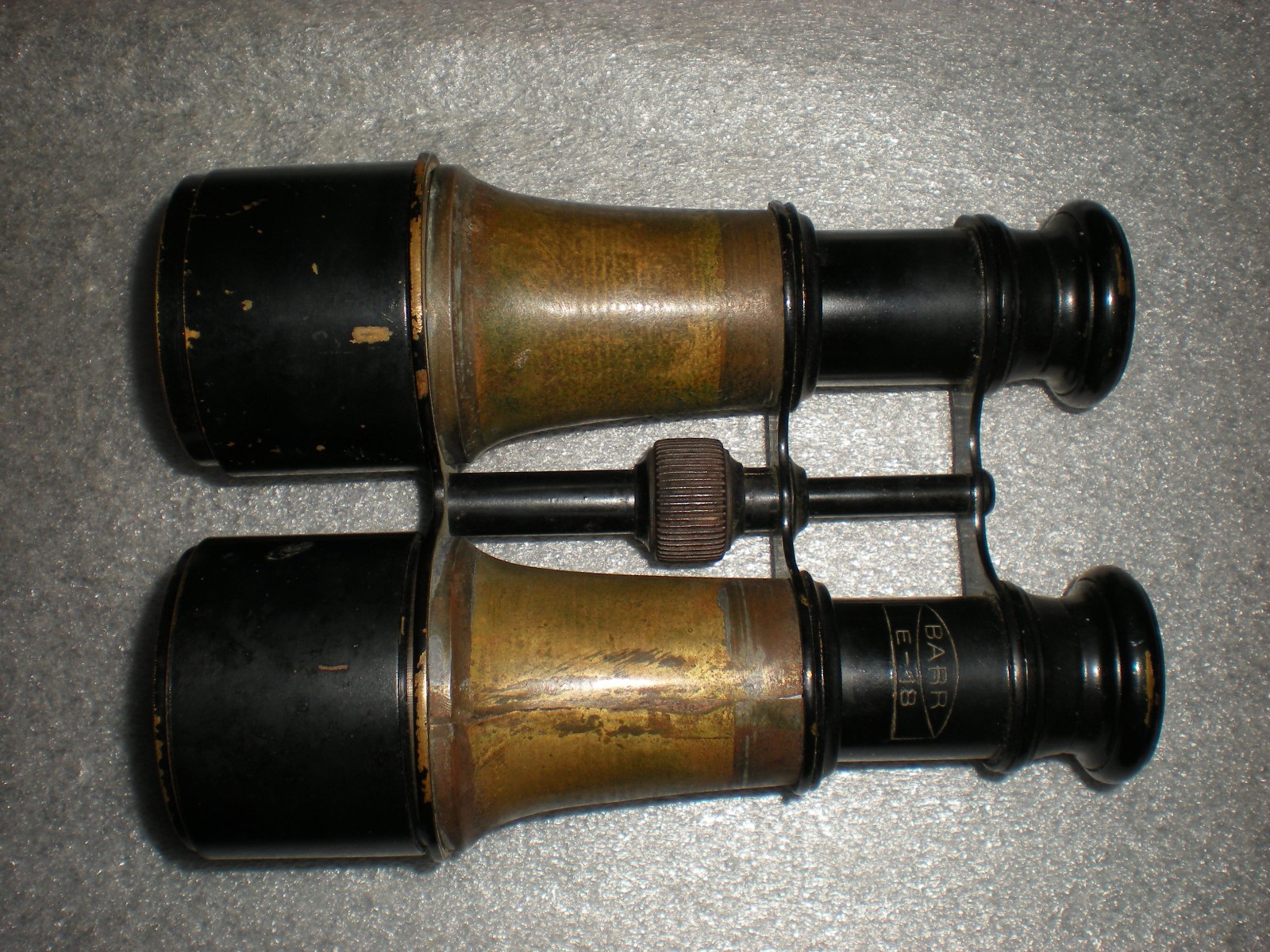 Vintage Rare Collectible Barr Model E-18 Binoculars