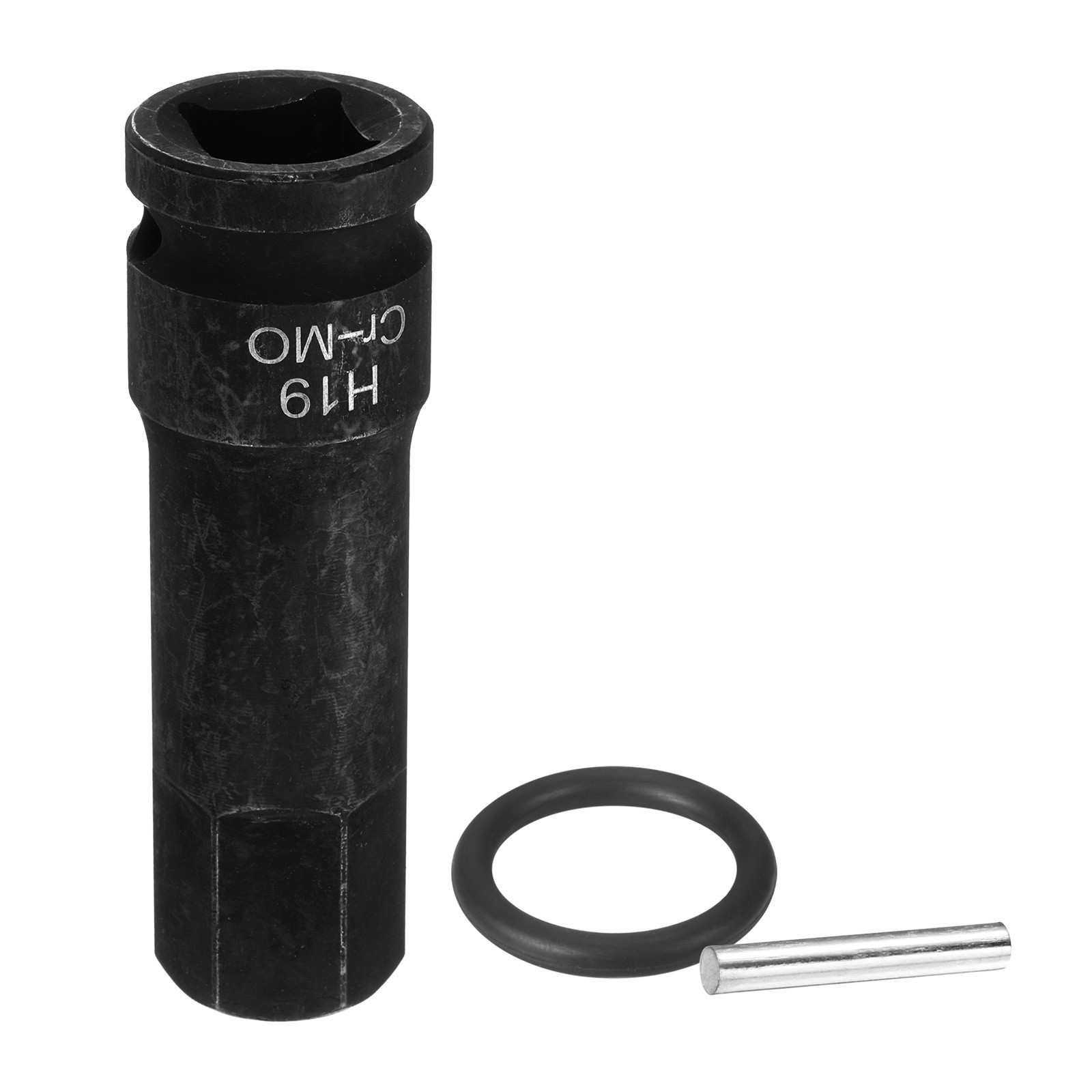 1/2" Drive Impact Hex Bit Socket 19mm Metric CR-MO Steel Hexagonal Socket