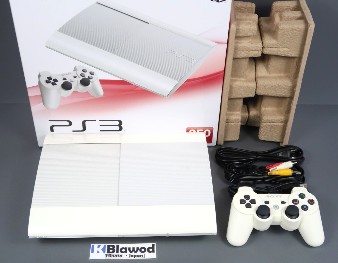 Playstation 3 PS3 CECH-4000B LW White Console 250GB  W/Box SONY Tested F/S