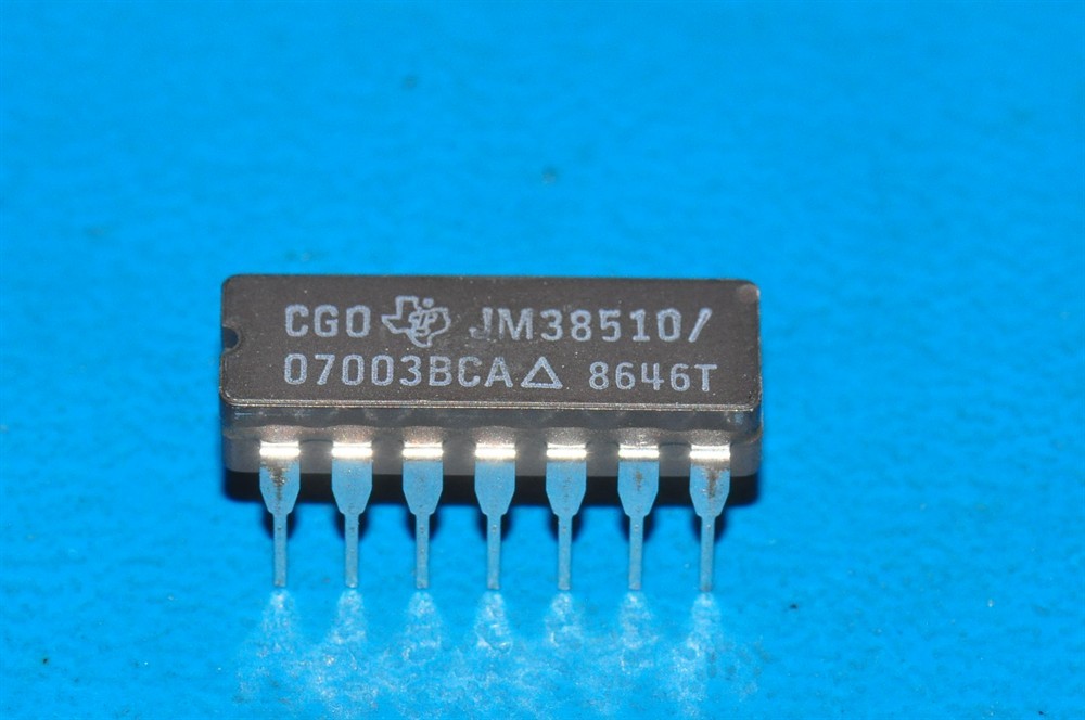 New (3pcs) JM38510/07003BCA TEXAS INSTRUMENTS IC Logic