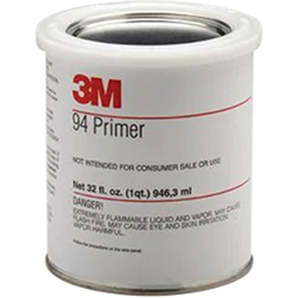 TAPE PRIMER 94 1 QUART LIGHT YELLOW DRIES CLEAR MMM-23929 Brand New!