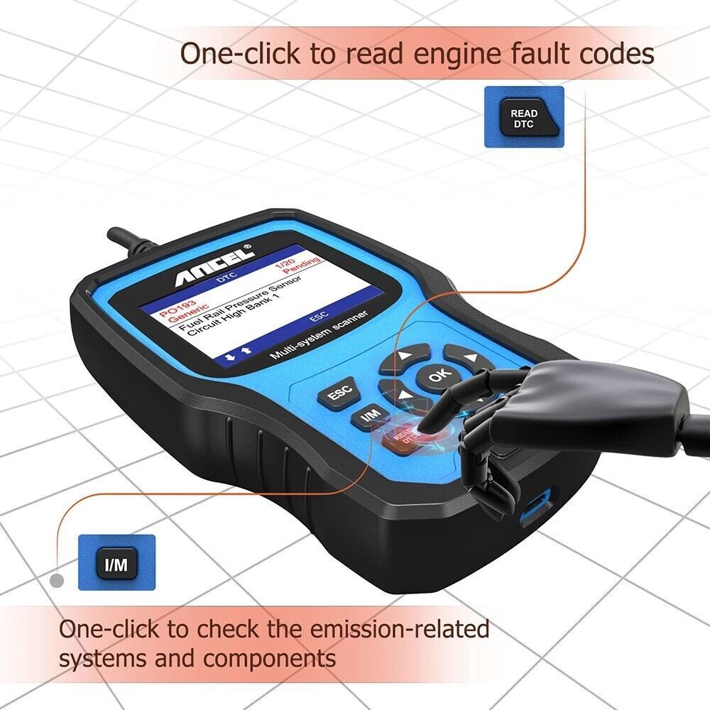 ANCEL BM700 Fits for BMW Mini Full Diagnostic Tool Scan Tool Cooper OBD2 Scanner