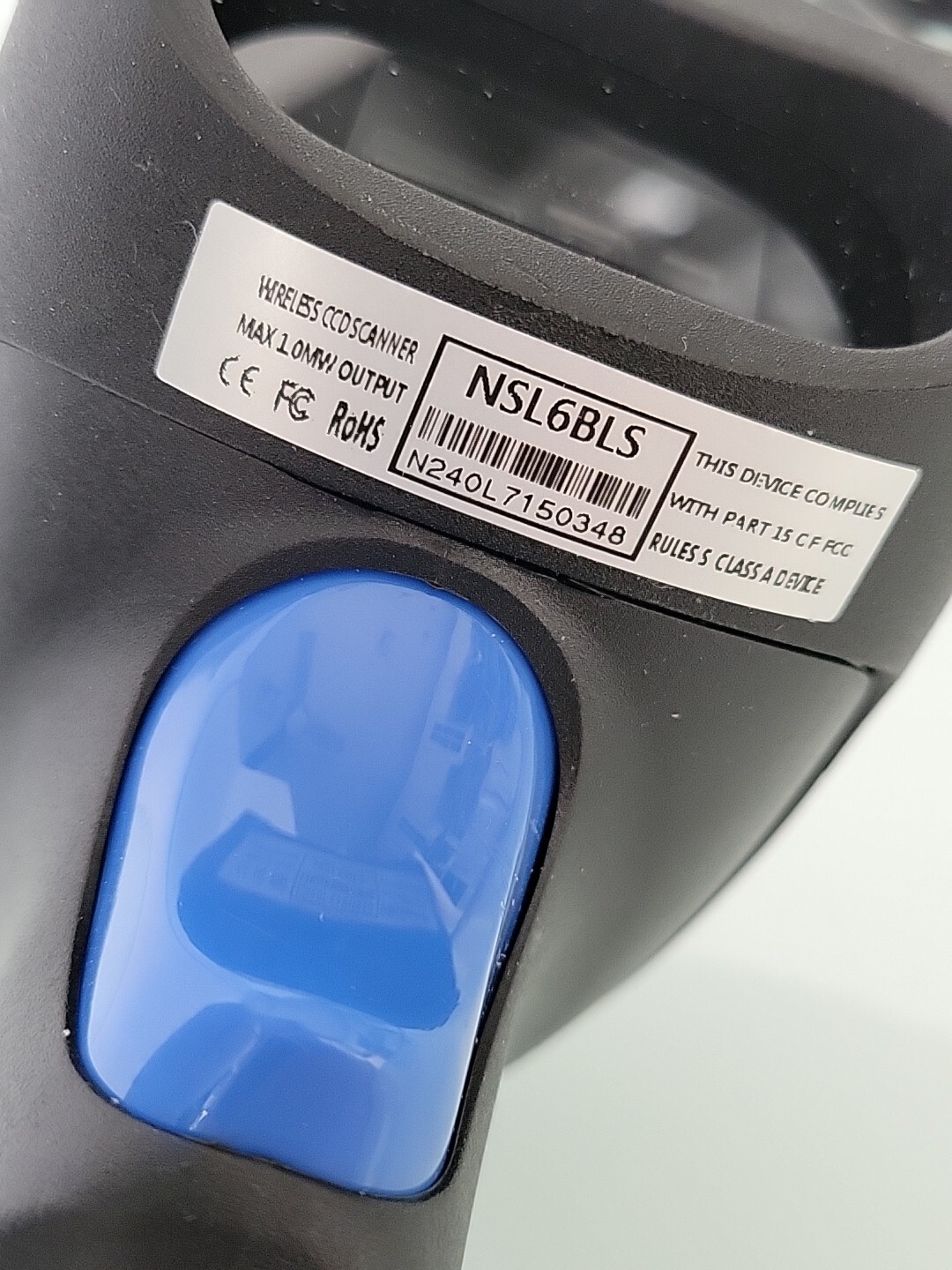 NetumScan NSL6BLS Wireless Barcode Scanner, New Open Box