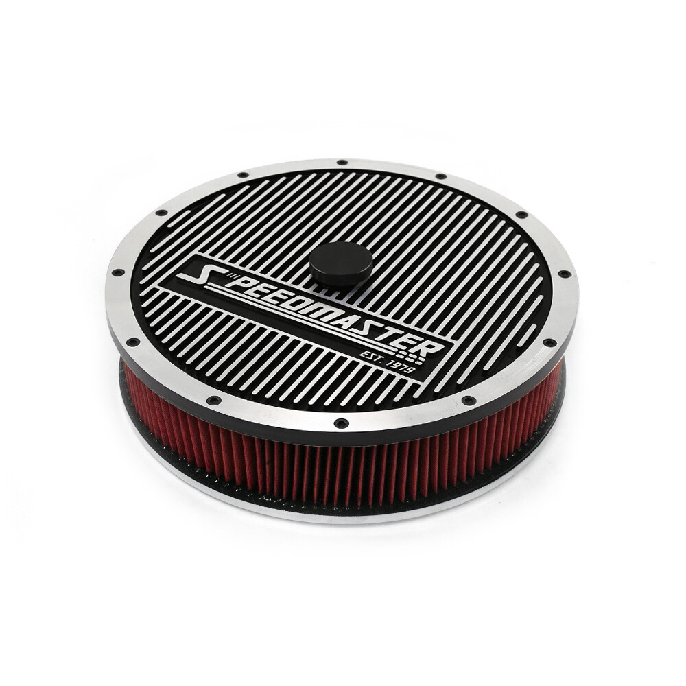 14" x 3" Washable Element Elite Top Flat Base Air Cleaner Kit