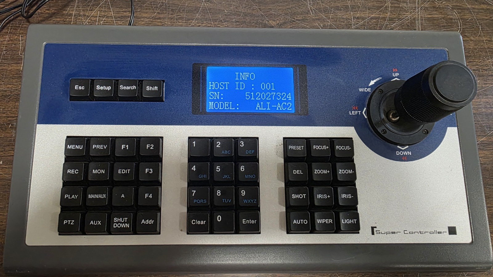 PTZ ALI-AC2 Super Controller with Joystick