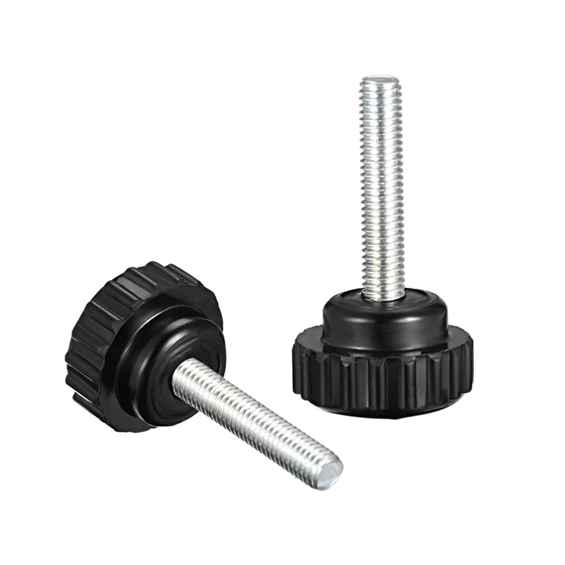 M5 x 25mm male thread knurled locking knobs 3 pcs