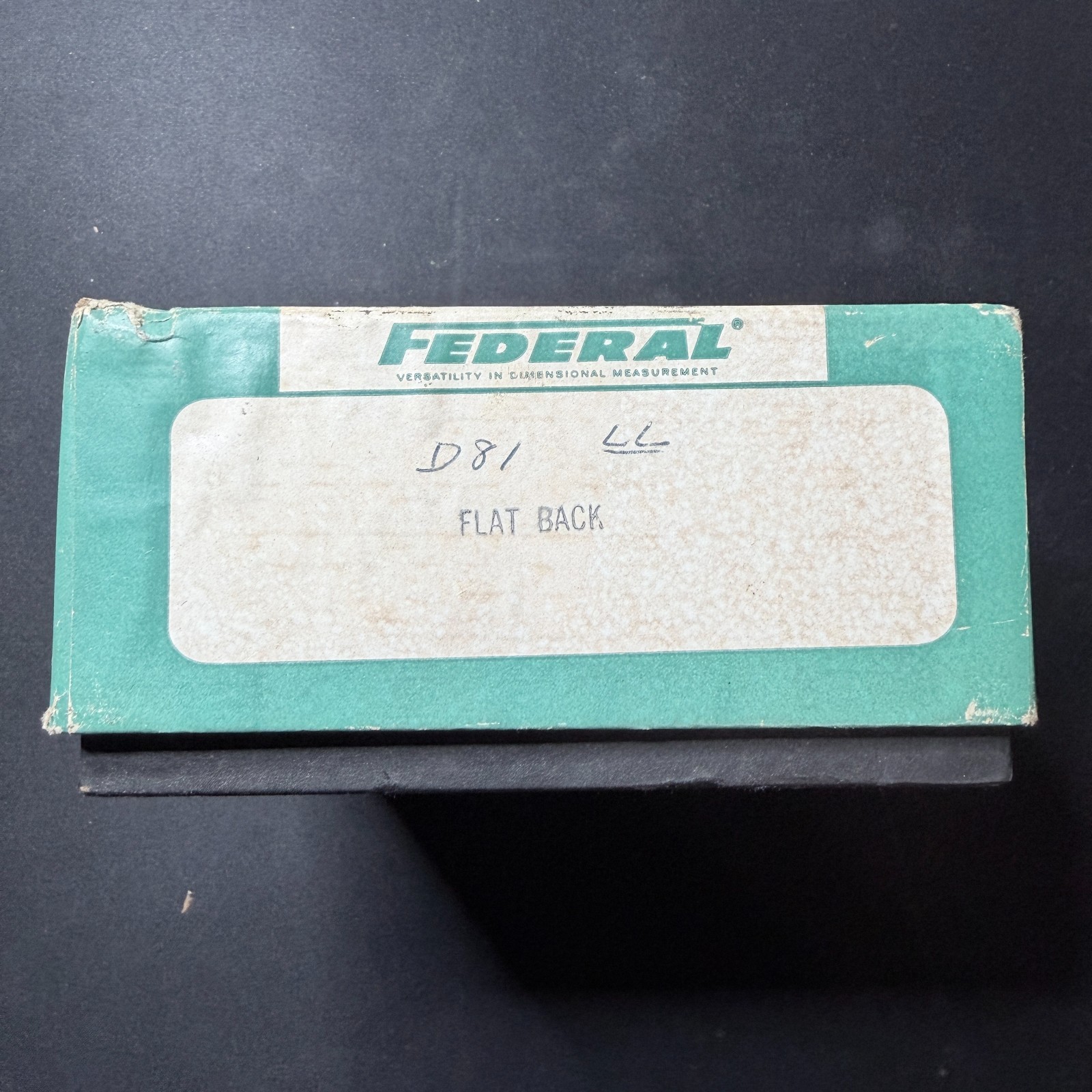 Federal D81 0.001" Dial Indicator in Original Box