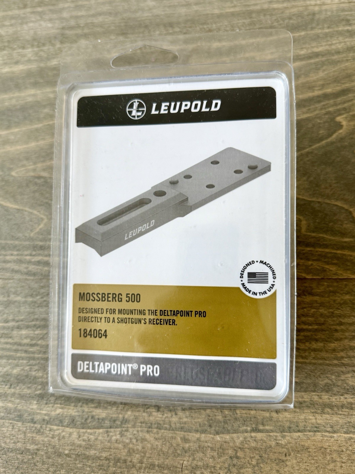 LEUPOLD DELTAPOINT PRO RED DOT SIGHT MOUNT FOR MOSSBERG 500 590 184064 12 20 GA