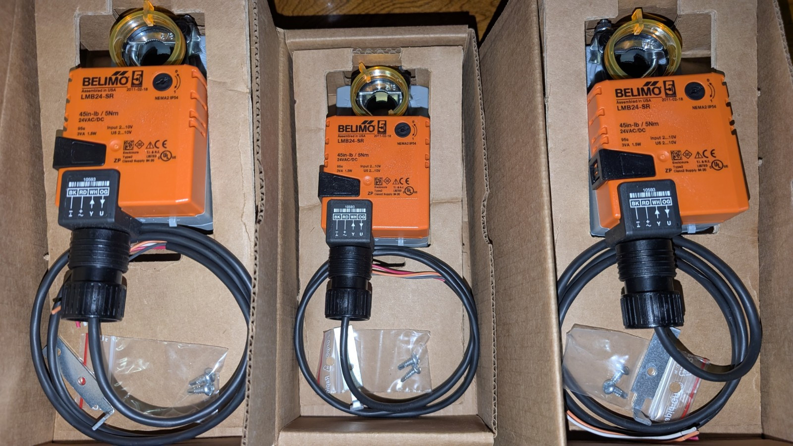 NEW BELIMO LMB24-SR DAMPER / ACTUATOR LMB24SR