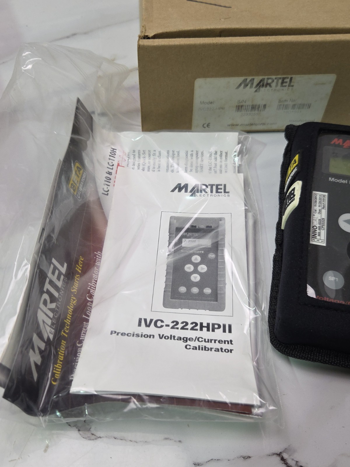 Martel Electronics IVC-222HPII Voltage Current Calibrator
