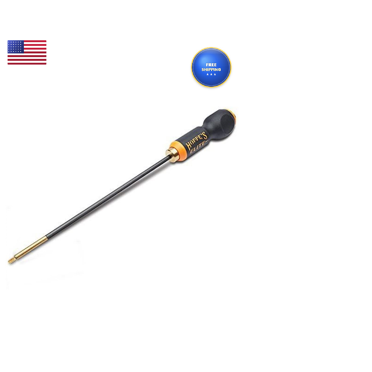 Hoppe'S Hoppes Elite One Piece Carbon Fiber Cleaning Rod .17 - .20 Caliber