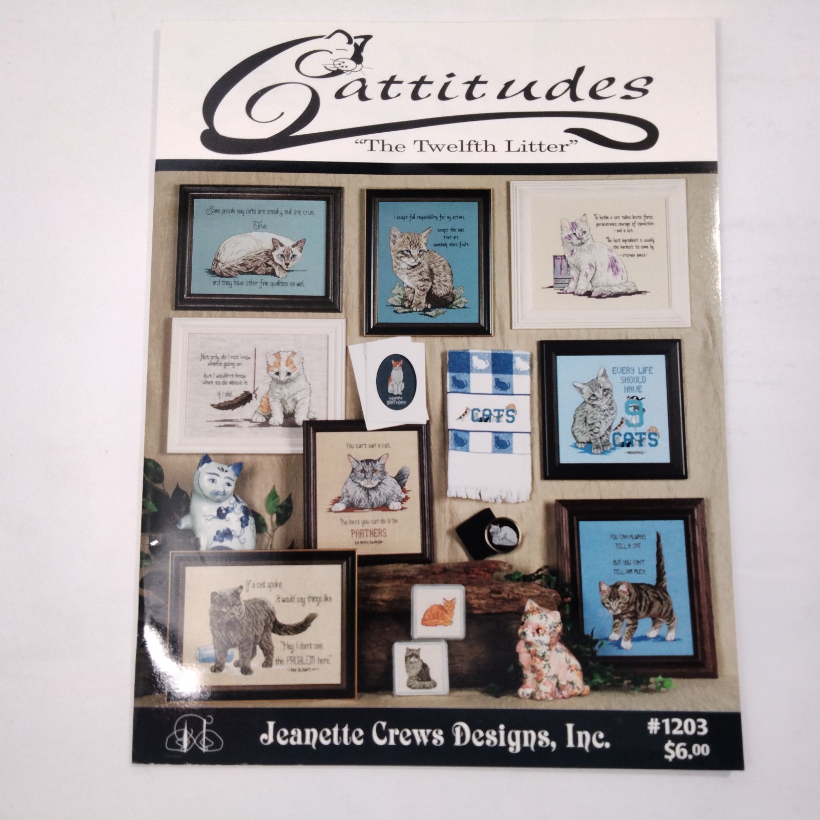 Cattitudes The 12Th Litter Jeanette Cruz Design 1203