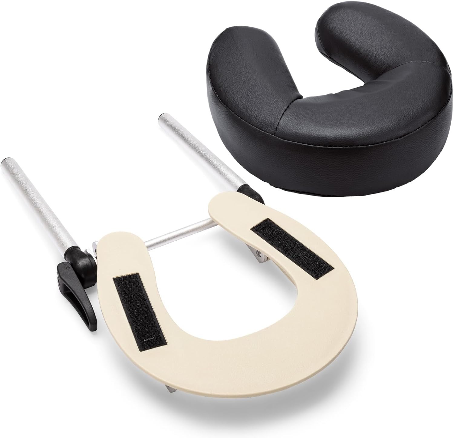 Adjustable Massage Table Face Cradle & Pillow, SPA Massage Table/Bed/Chair He...