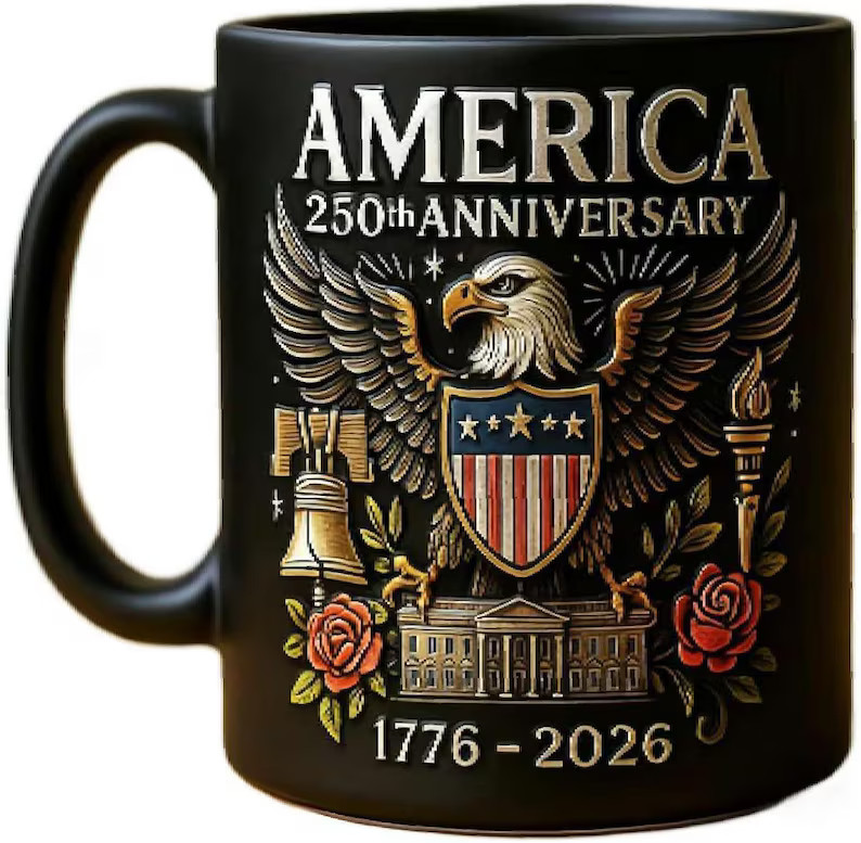 US 250th Anniversary Mug America 25