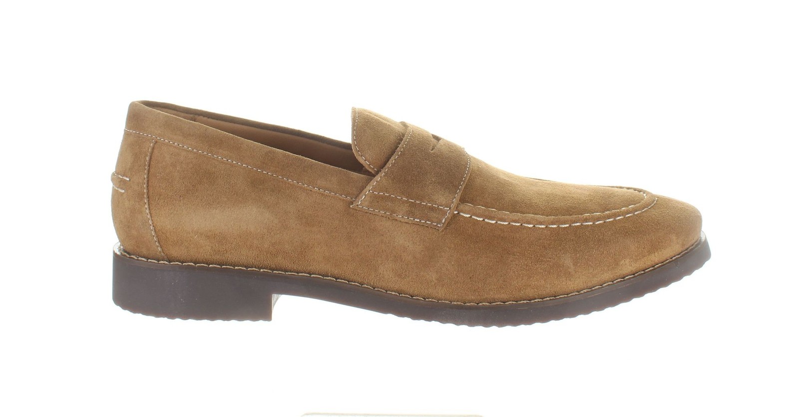 Johnnie-O Mens Jflex Penny Brown Loafer Casual / Dress Brown Size 9.5