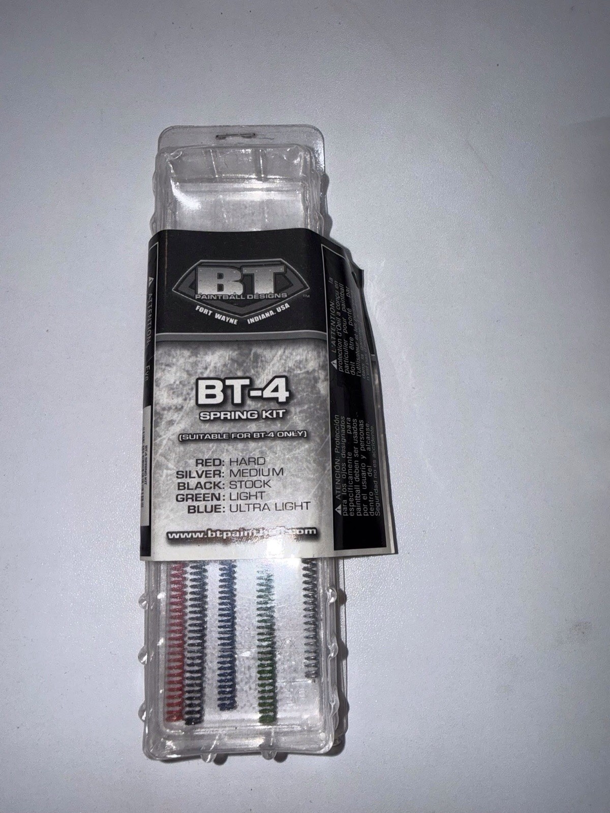 BT Paintball BT-4 Spring Kit New