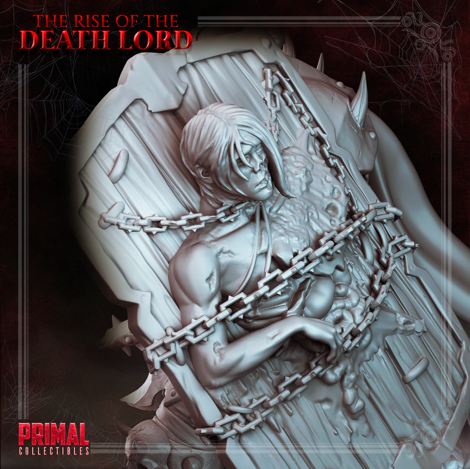 Primal Collectibles Dark Knight Enemy Miniatures 32mm DnD Boss Set
