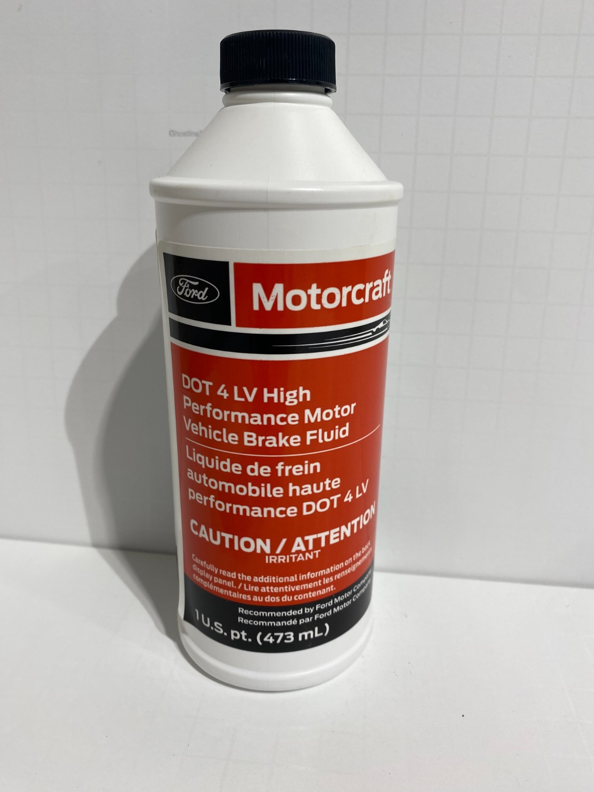 New Motorcraft DOT 4LV High Performance Brake Fluid (16oz) PM-20