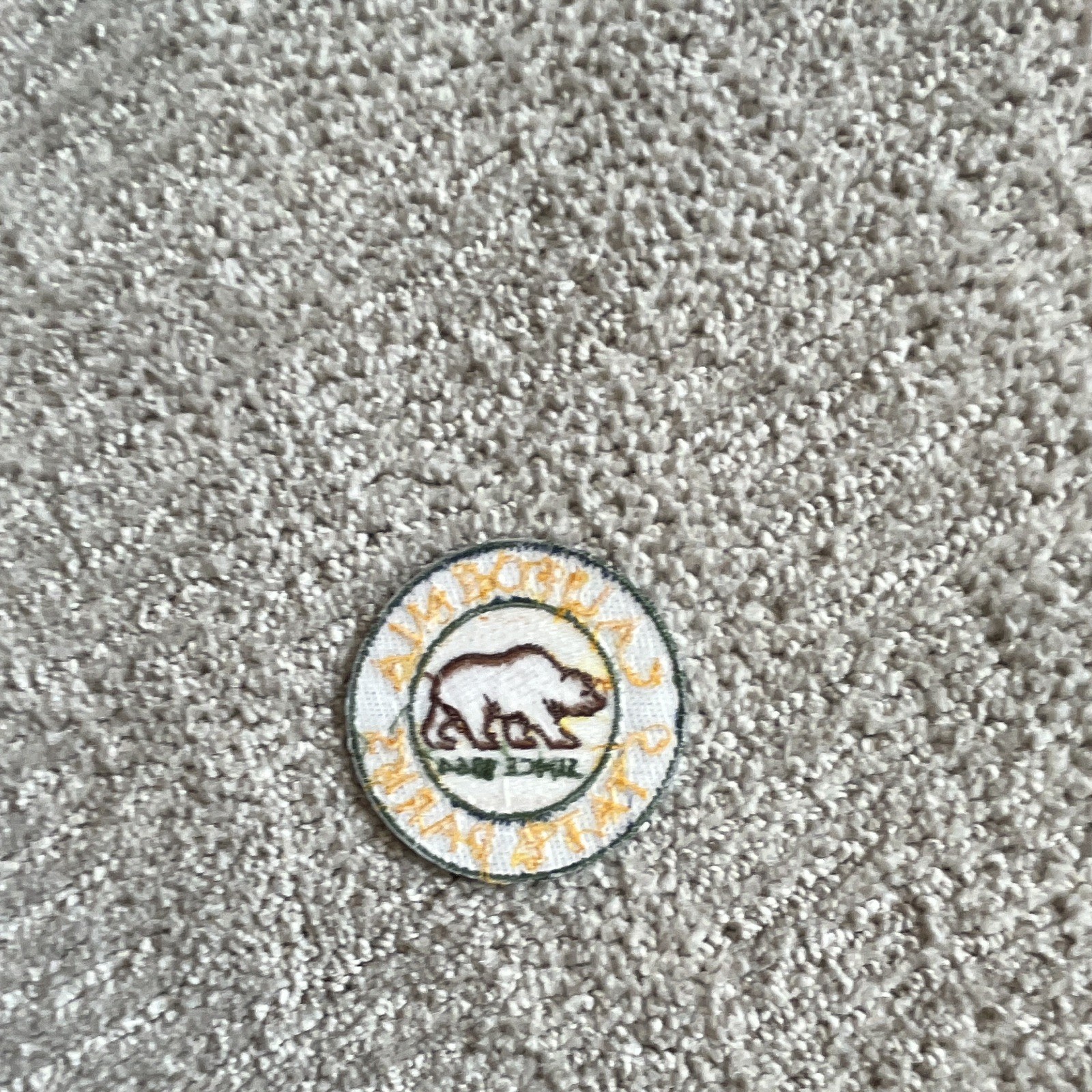 Genuine Issued California State Parks Patch