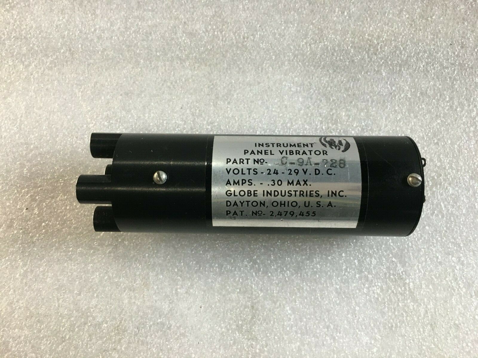 Aircraft Motor Vibrator P/N 88-2028 S/A C-9A-728 New