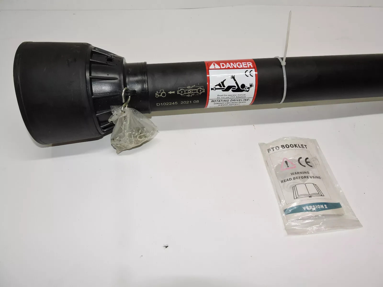 Universal PTO Shaft Cover Shield Guard - Universal Ends - Trimmable D102245