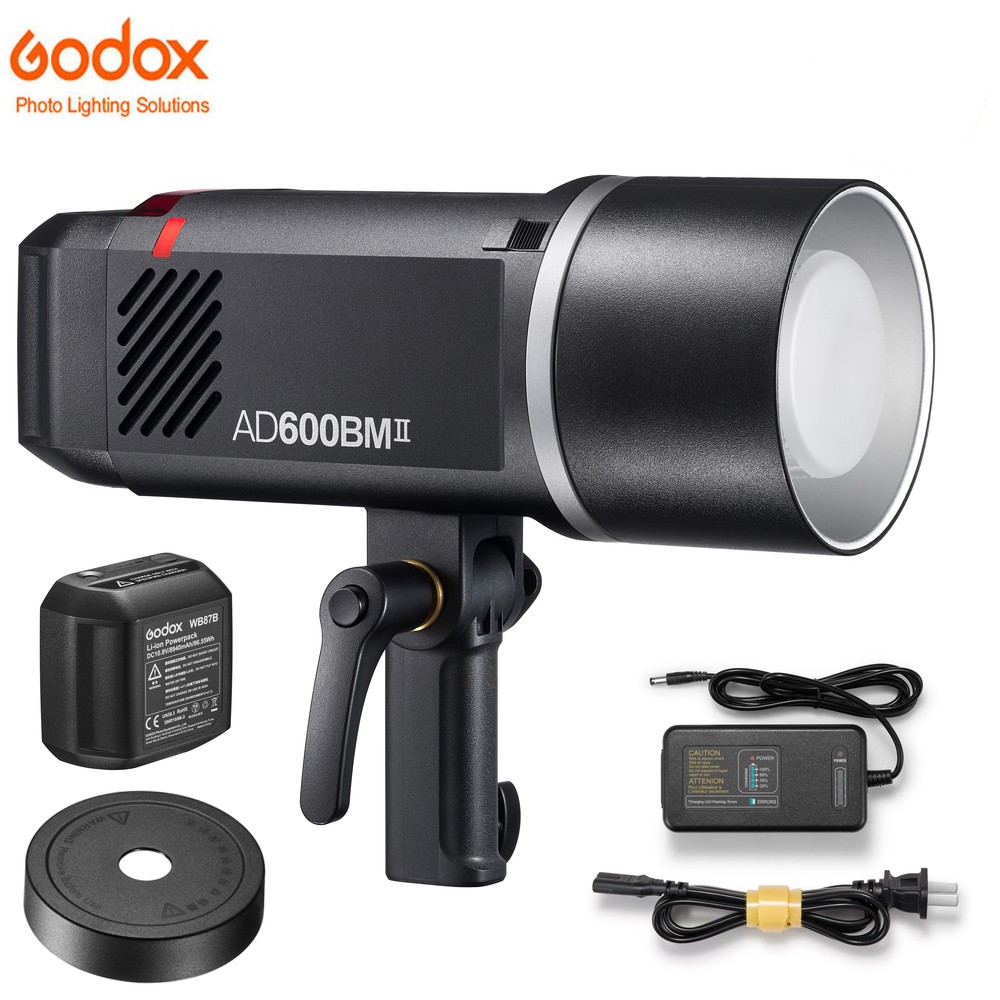 Godox AD600BM II Bowens Mount 600Ws GN87 HSS Outdoor Flash Strobe Monolight US