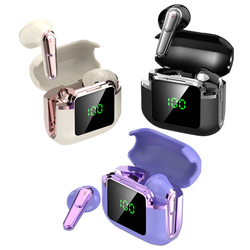For iPhone 17/16/15 Pro Max Stereo Earbuds Bluetooth Home&Sports Mic&Case Music