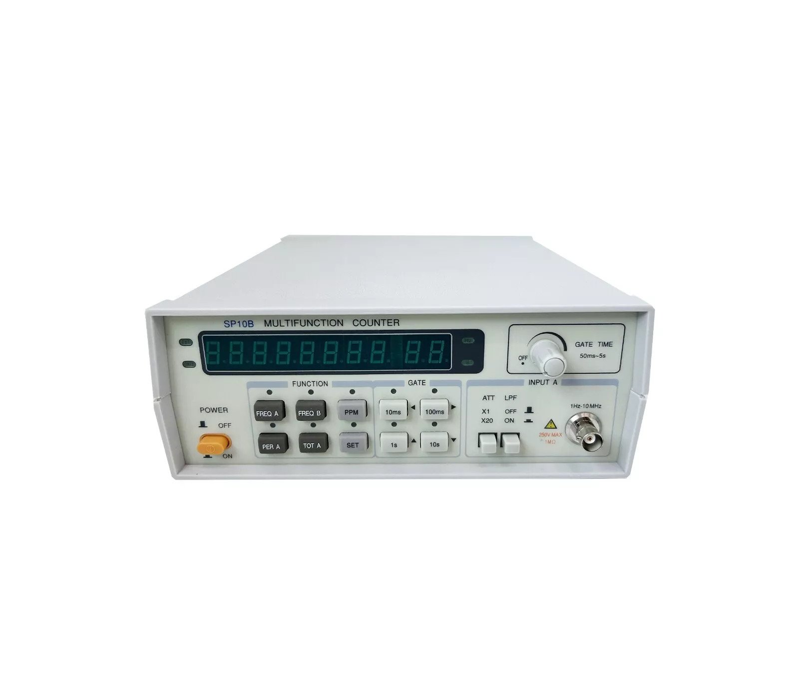 Precision Multifunction Counter PPM Tester Meter with Frequency Range 1Hz~10MHz