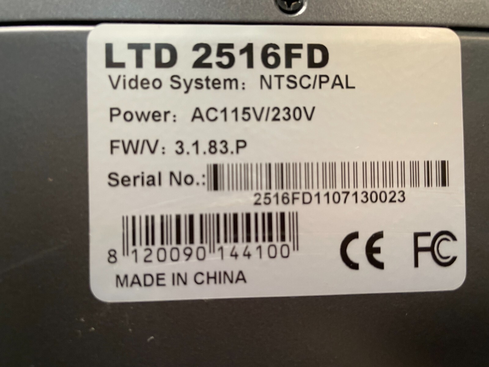 LTS LTD2516FD Enterprise Grade DVR (No Hard Drive)