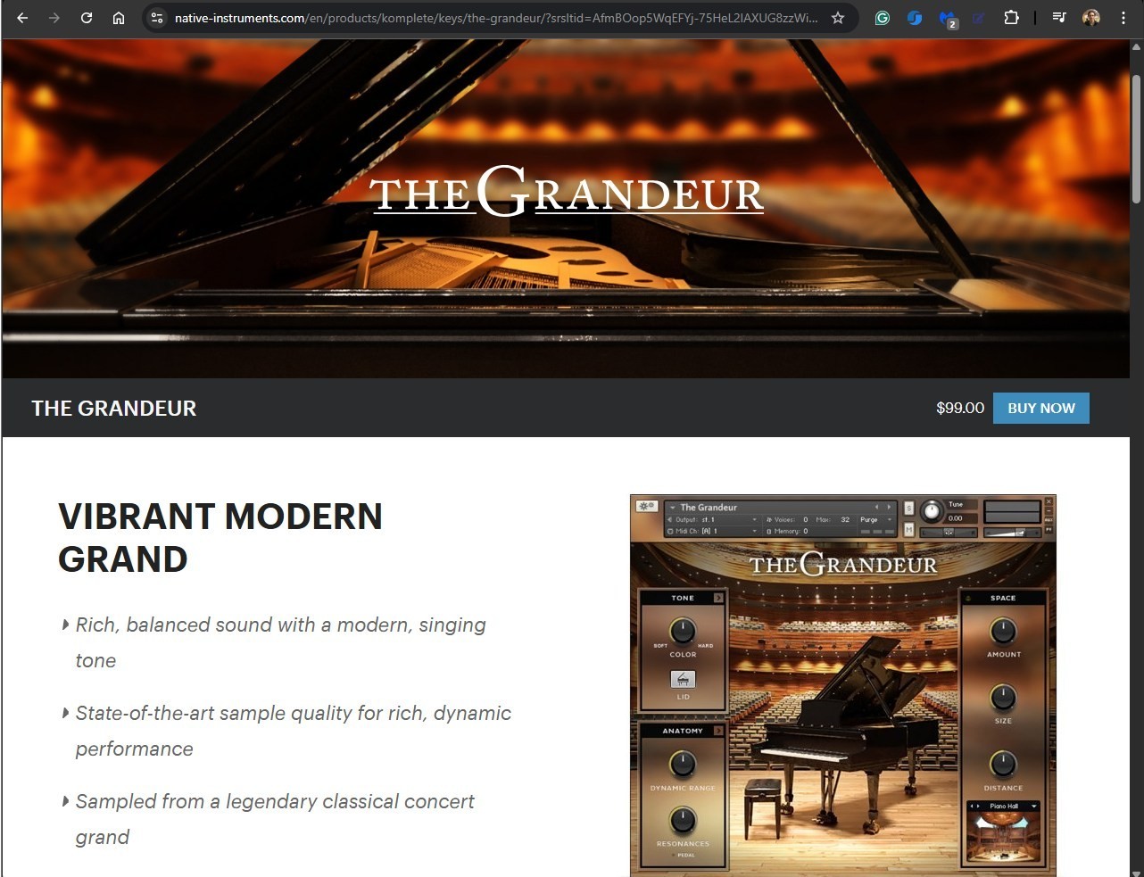Native Instruments - THE GRANDEUR VST
