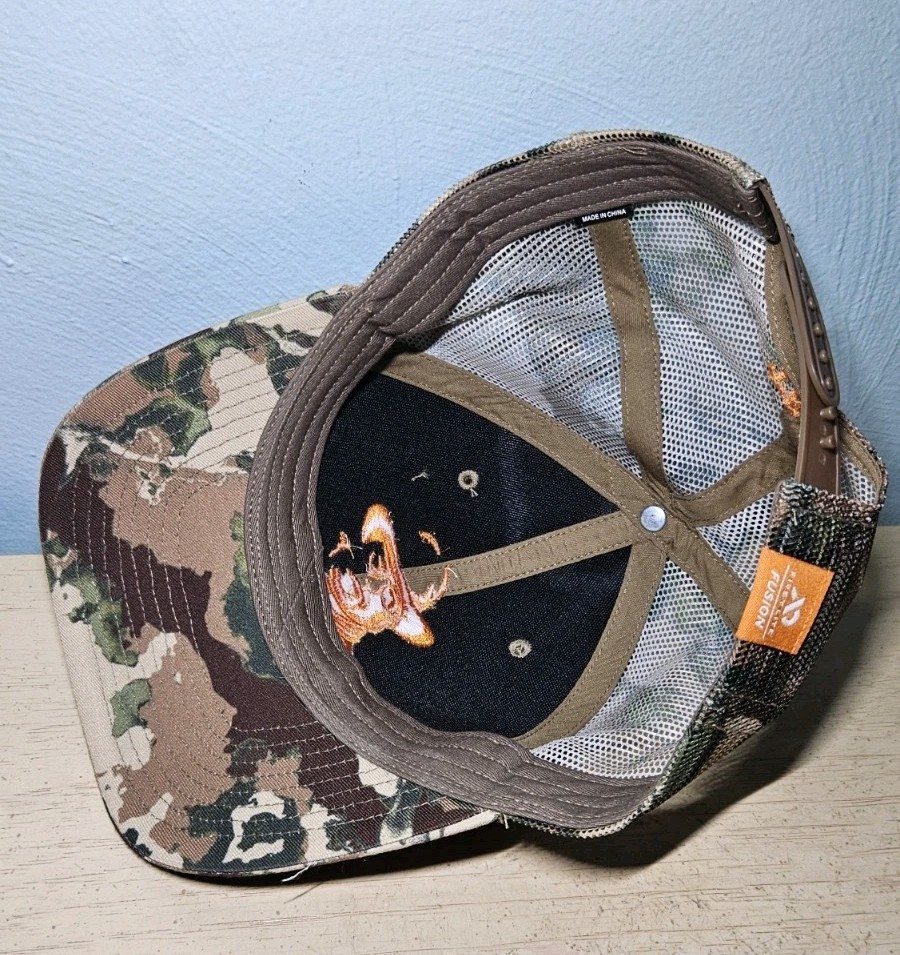 FIRST LITE TRCP Camo Fusion Limited Edition Snapback Mesh Trucker Hunting Hat