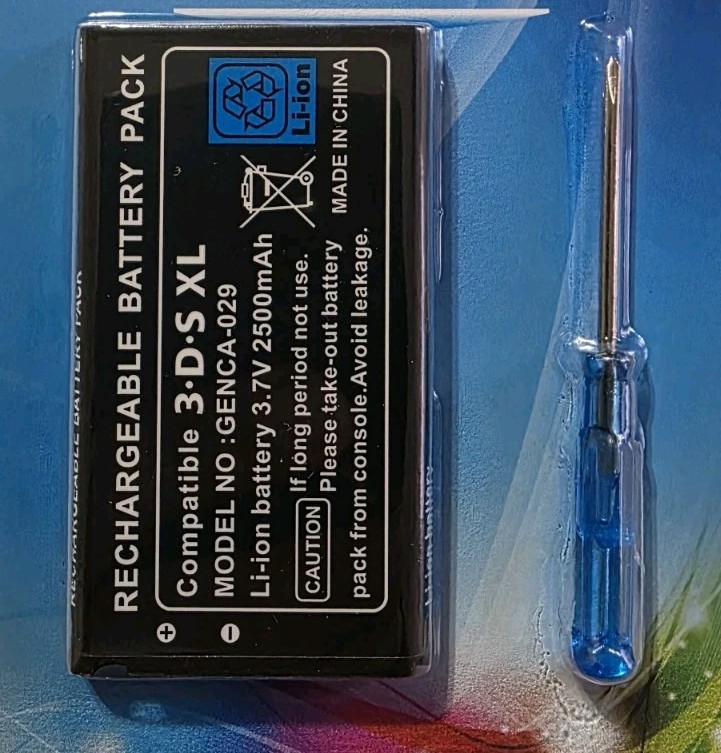 2500mah Replacement Battery For Nintendo 3DS XL With Tools