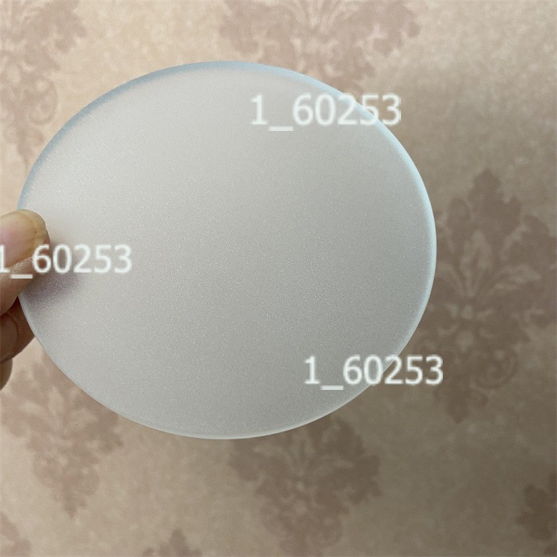 1PC 75mm/90mm/95mm/100m Stereo Microscope Specimen Stage Frosted Glass Plate