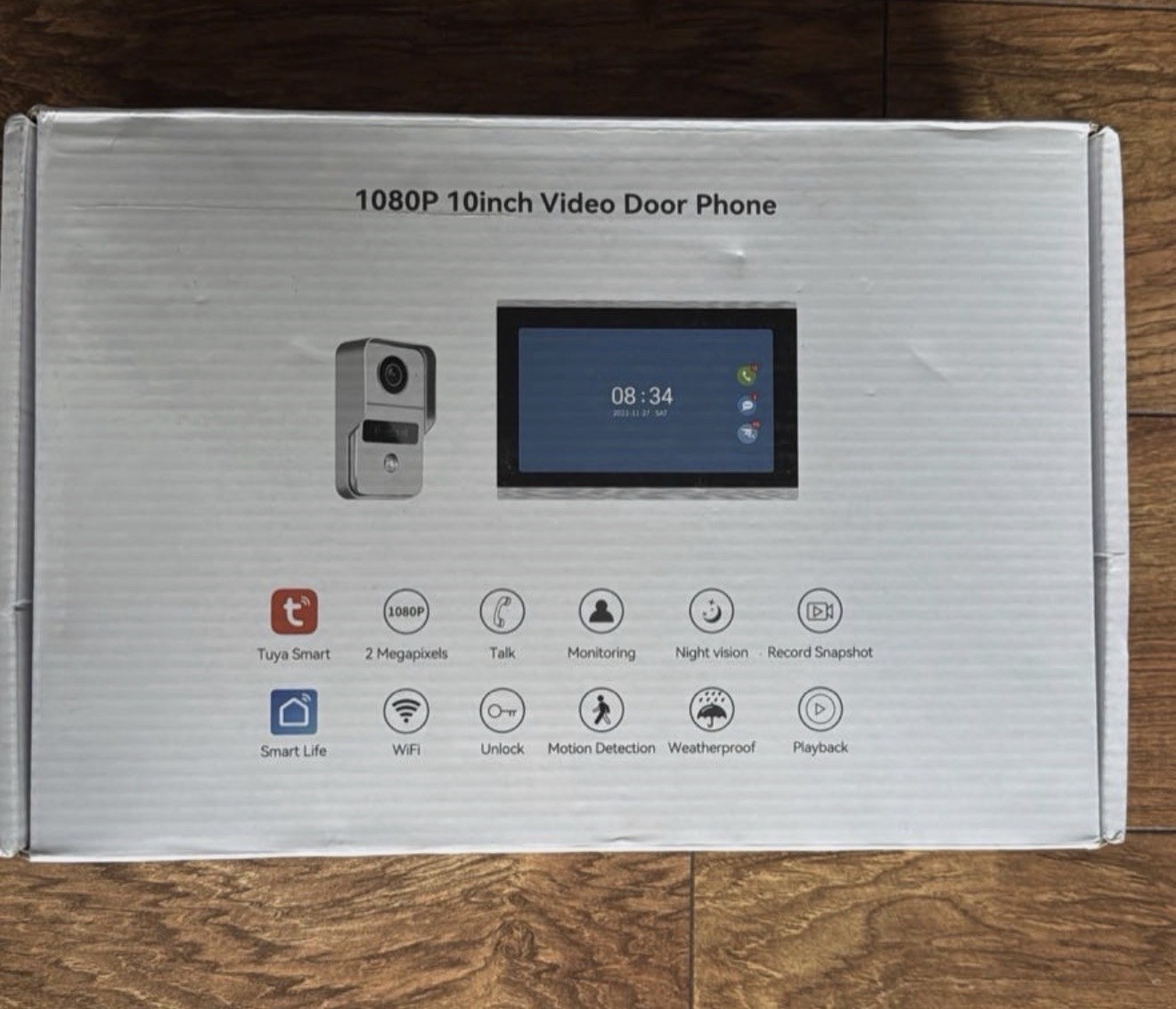 Wireless Security WiFi Smart Doorbell Intercom Video Camera Bell Chime Door Ring