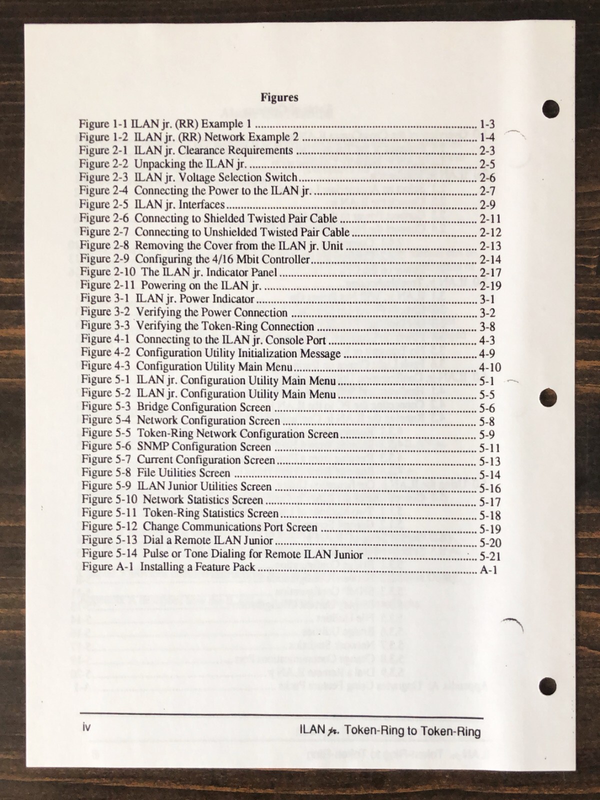 CrossComm - ILAN jr: Token-Ring to Token-Ring Operation Manual (1992)