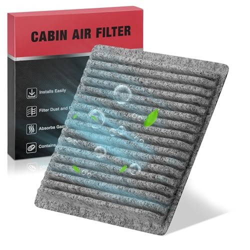 Cabin Air Filter with Activated Carbon Compatible 7.2" x 7.2" x 0.9" CF11766