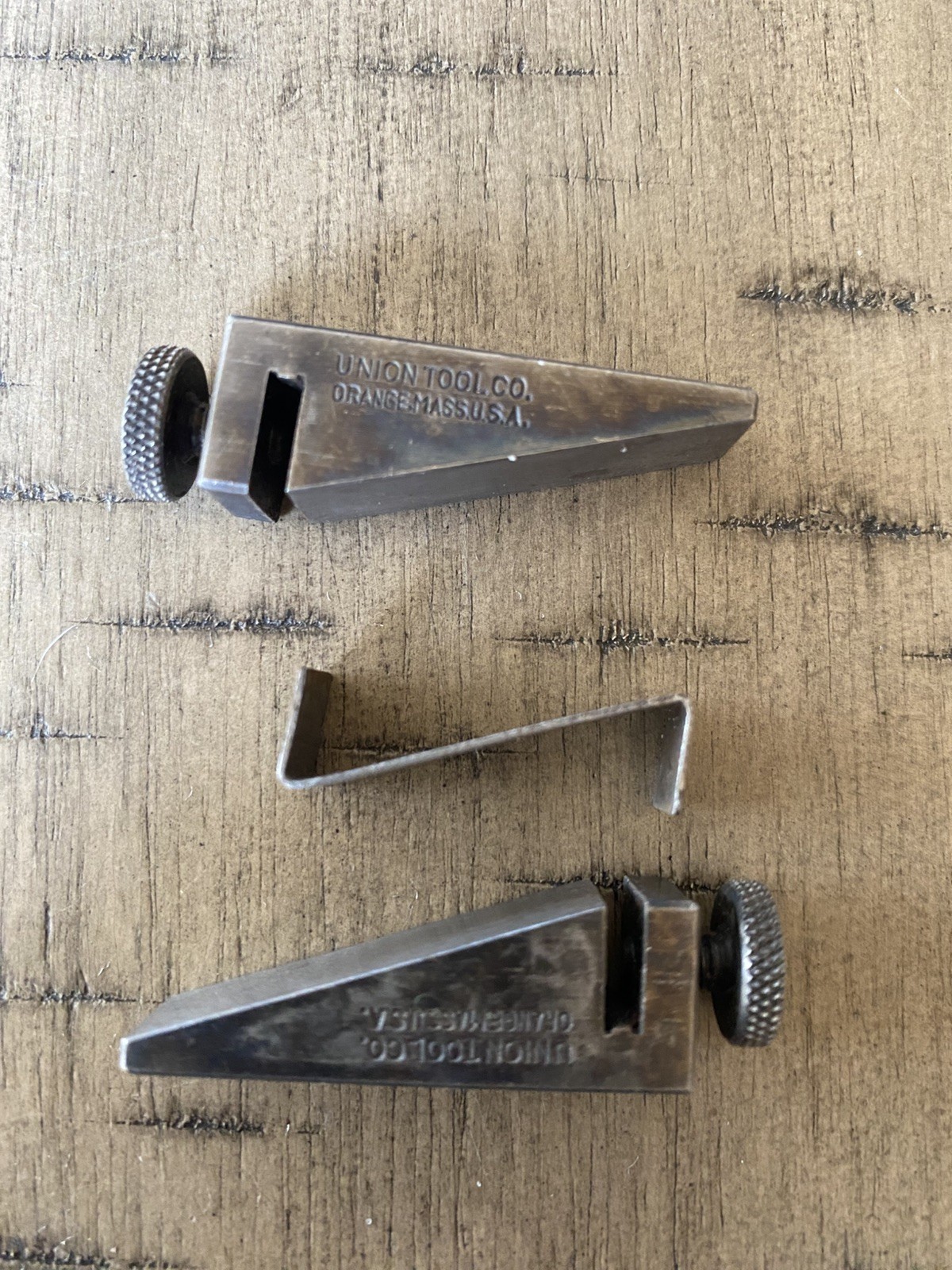 Union Tool Key Seat Rule Clamps Metal Rule clamp machinist