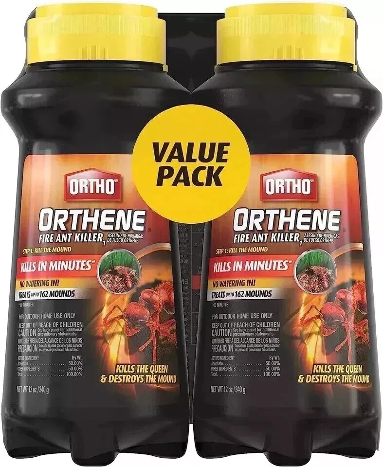 ORTHO Orthene Fire Ant Killer - 12oz (2 Pack) BEST SELLER-FAST SHIPPING