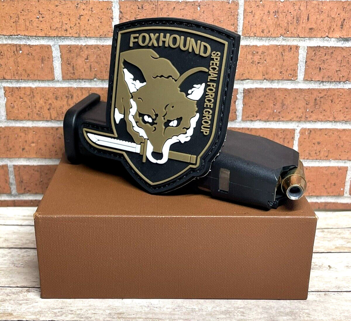 Foxhound PVC Patch - Tactical Morale Metal Gear Solid Patch - Fox Hound Patch