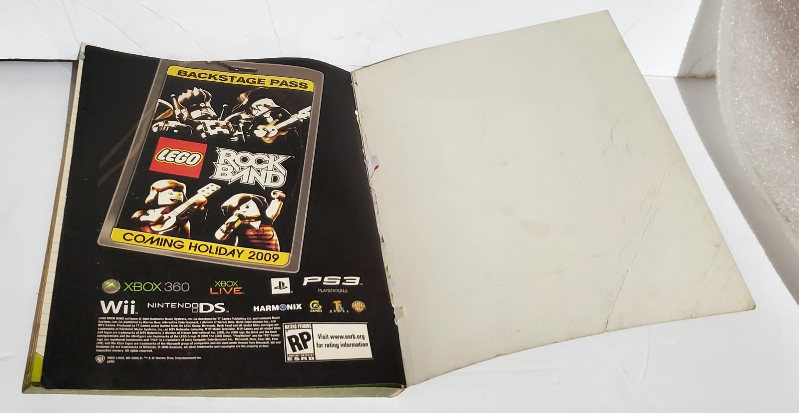 Scribblenauts Prima Official Strategy Guide Nintendo DS NO POSTER