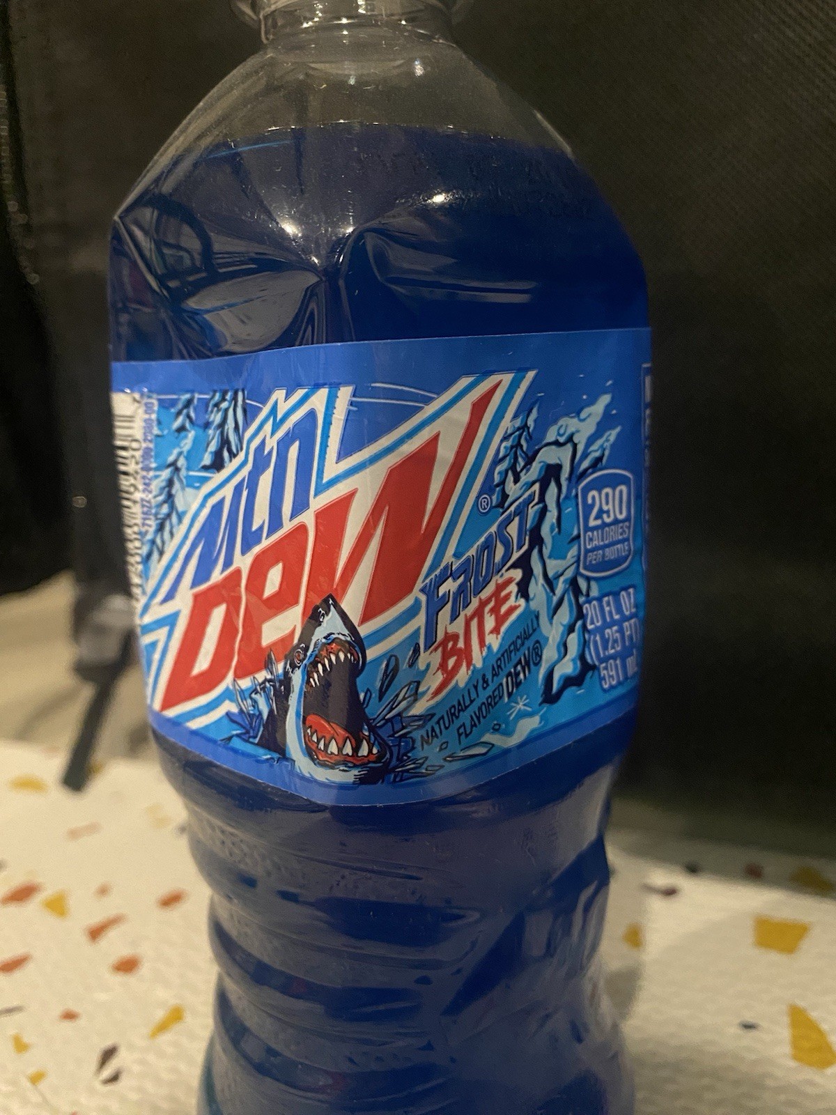 Mountain Dew Frostbite Full Unopened Bottle