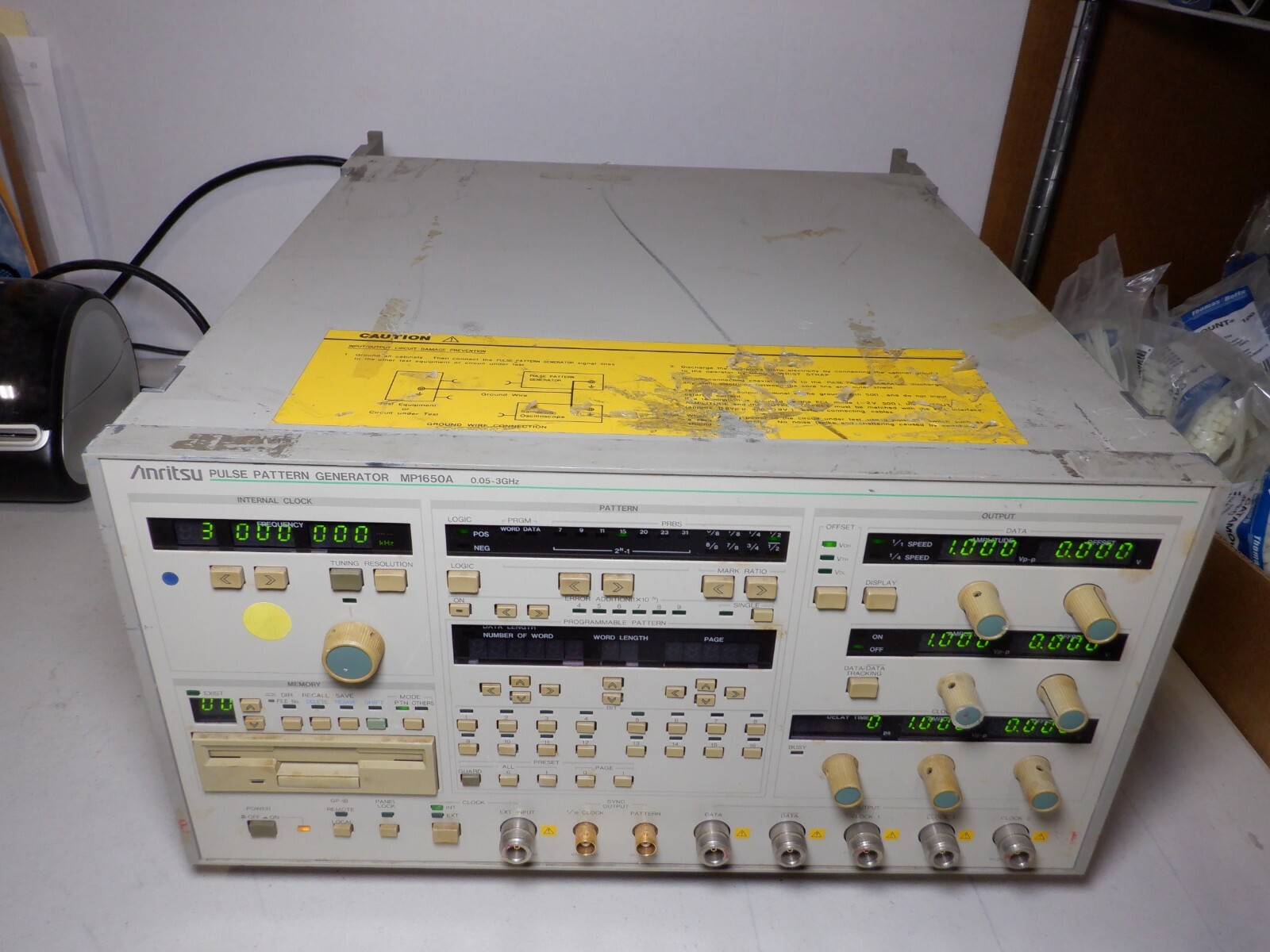 Anritsu Pulse Generator MP1650A 0.05-3GHZ