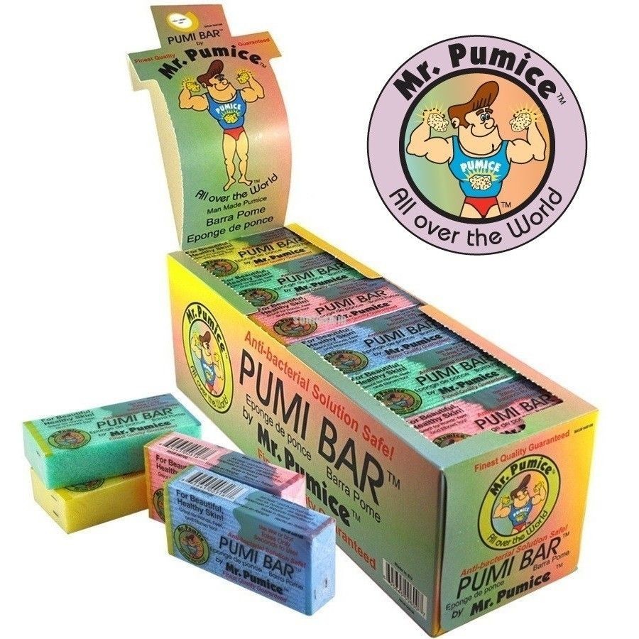 MR.PUMICE PUMI BAR SPONGE Variety Color HEALTHY SKIN CALLUS