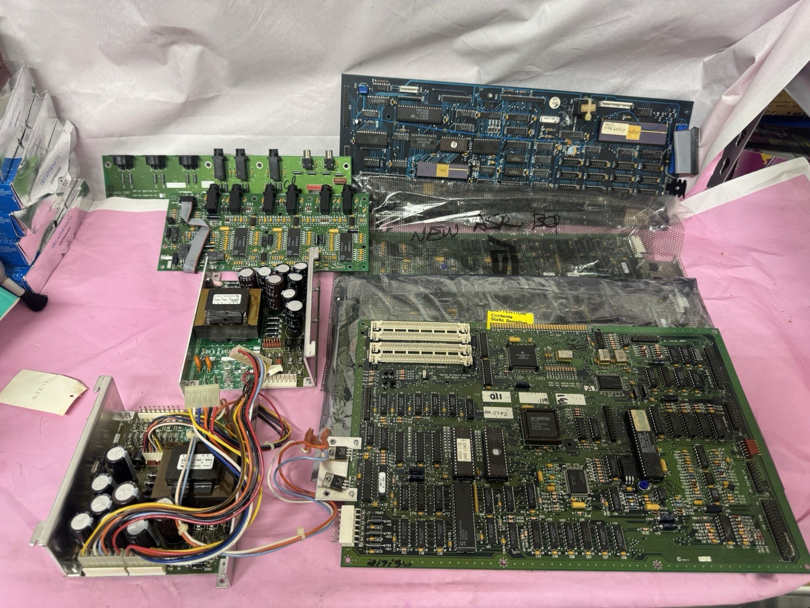 Ensoniq ASR-10 Mainboards Power Supplies And More